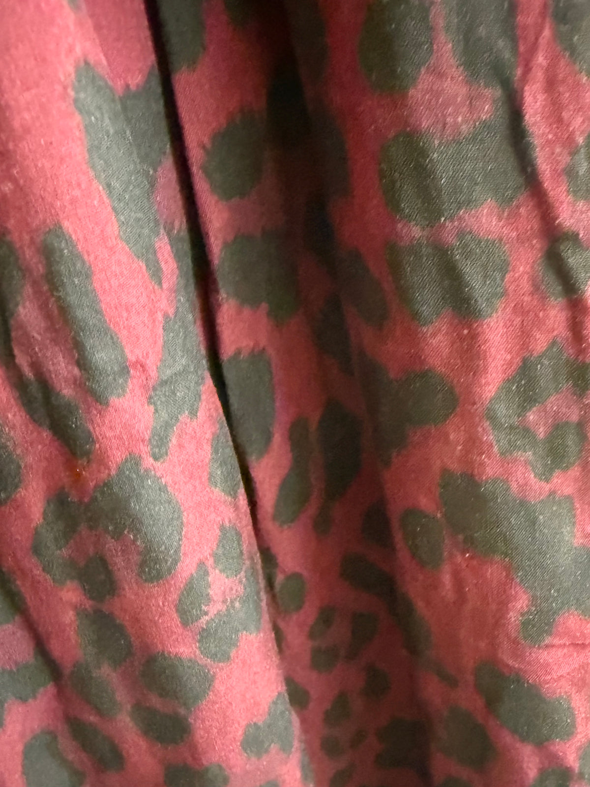 CLASSY LEO HOSE BORDEAUX/SCHWARZ