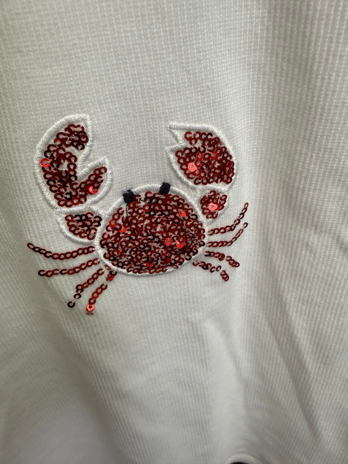 RIPPTOPP GLITZERSTICKEREI KRABBE