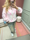 RAUTEN PULLI POLOKRAGEN ROSA