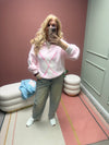 RAUTEN PULLI POLOKRAGEN ROSA
