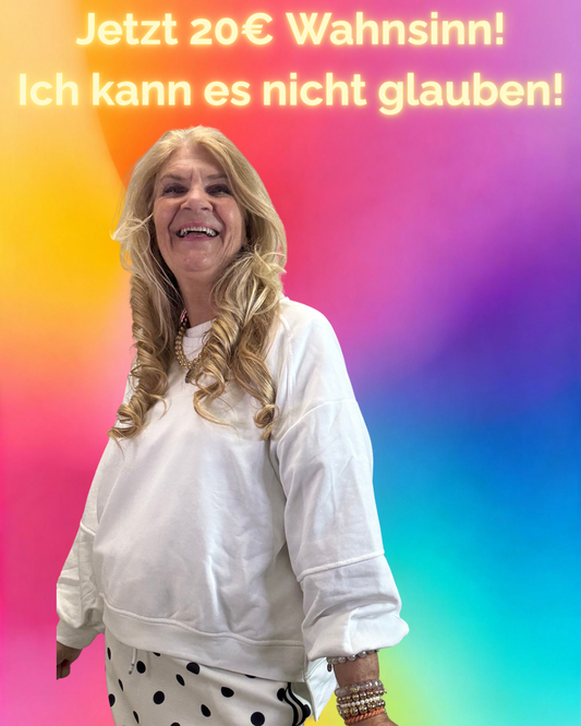SWETSHIRT WEIß