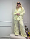 MUSSELIN BLUSE PAISLEY BUTTERYELLOW
