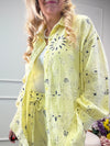 MUSSELIN BLUSE PAISLEY BUTTERYELLOW