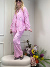 MUSSELIN BLUSE PAISLEY PINK