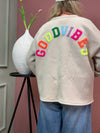 SWEATSHIRT GOODVIBES BEIGE