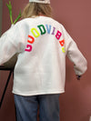 SWEATSHIRT GOODVIBES WEIß