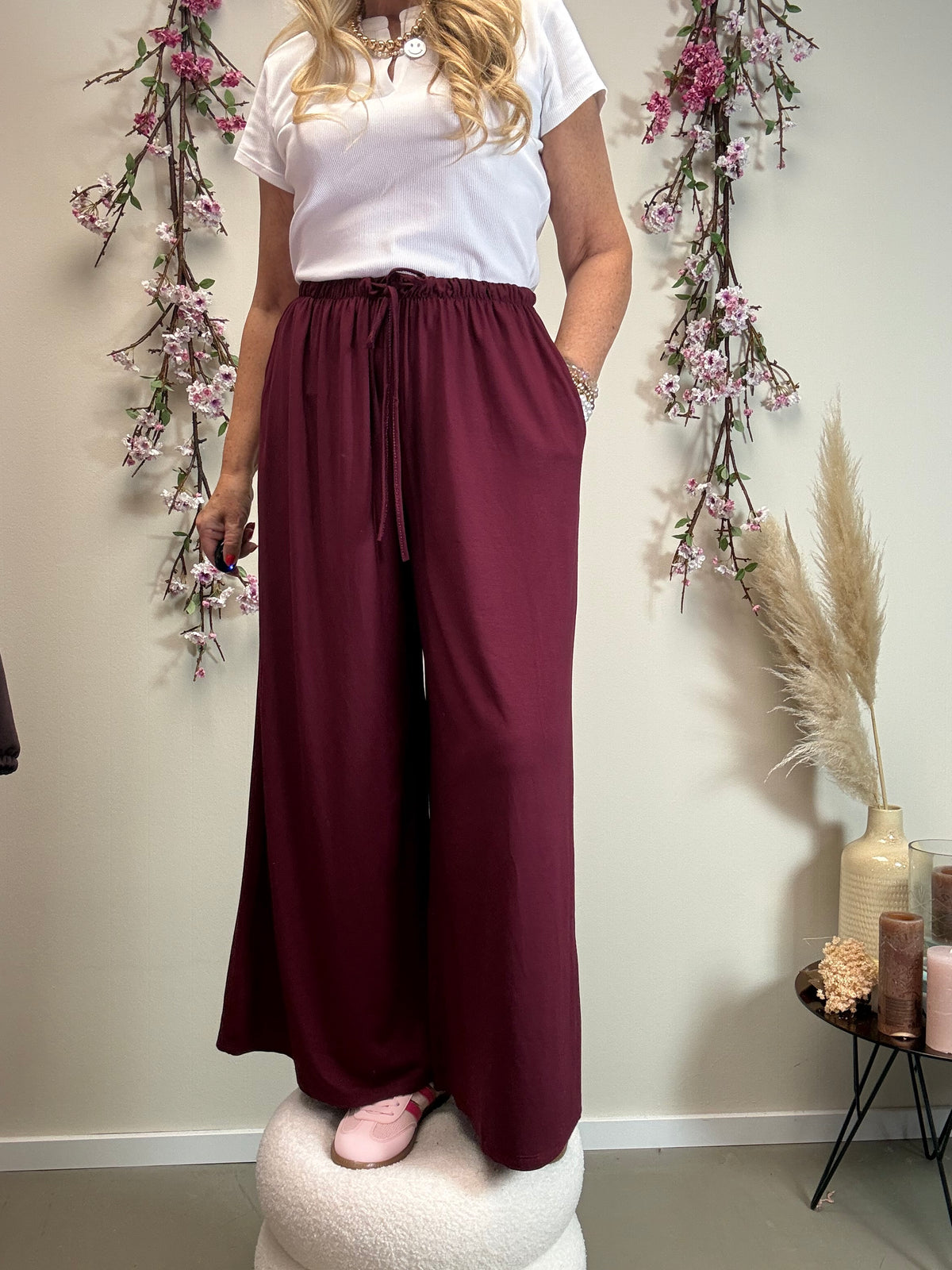 COMFY HOSE BORDEAUX
