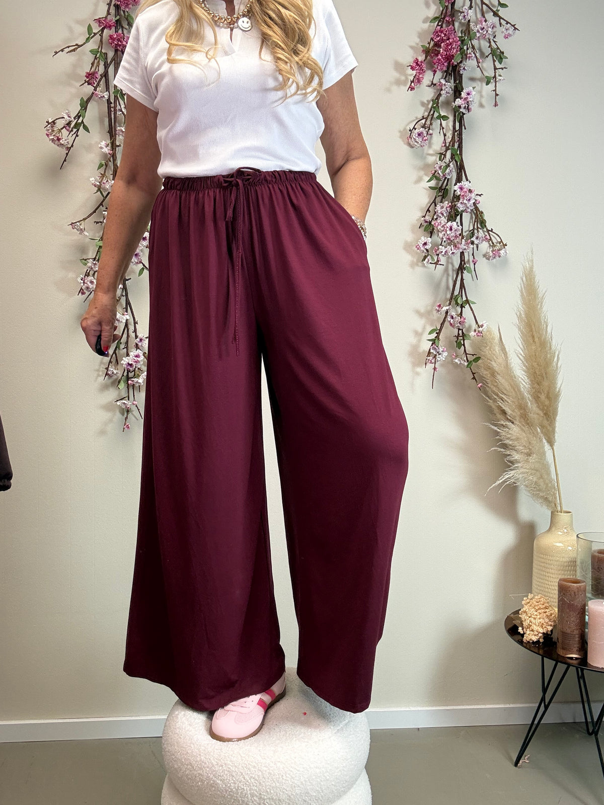 COMFY HOSE BORDEAUX
