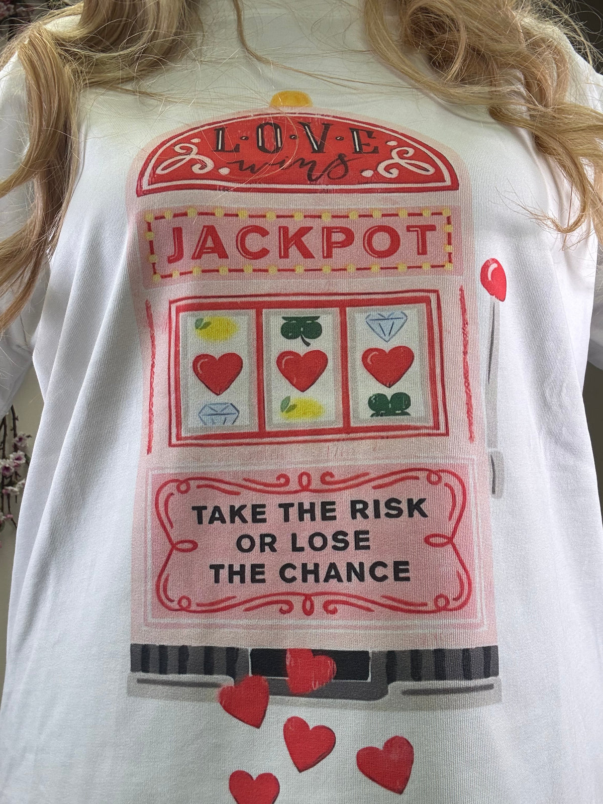 T SHIRT MIT DRUCK JACKPOT