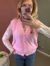 LACE SHIRT MIT WIMPERNSPITZE WEIß