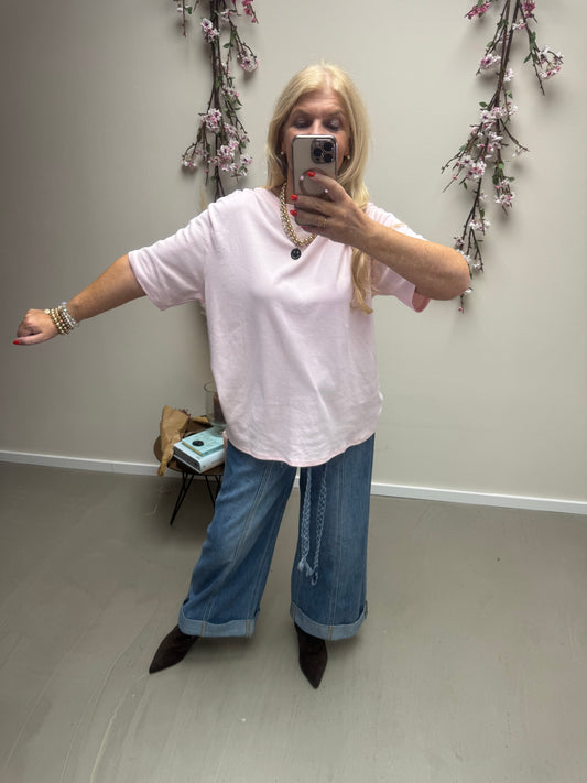 OVERSIZED T SHIRT ROSA