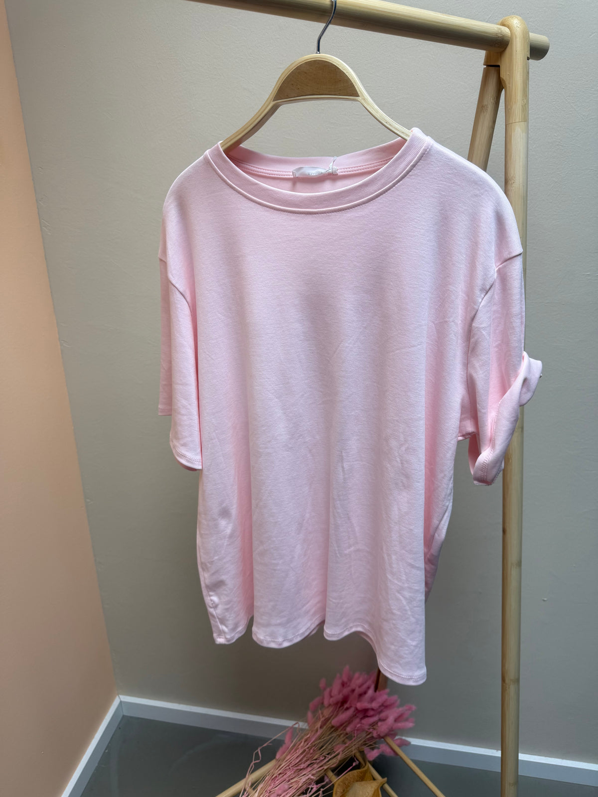 OVERSIZED T SHIRT ROSA