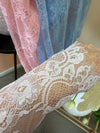 LACE SHIRT MIT WIMPERNSPITZE WEIß