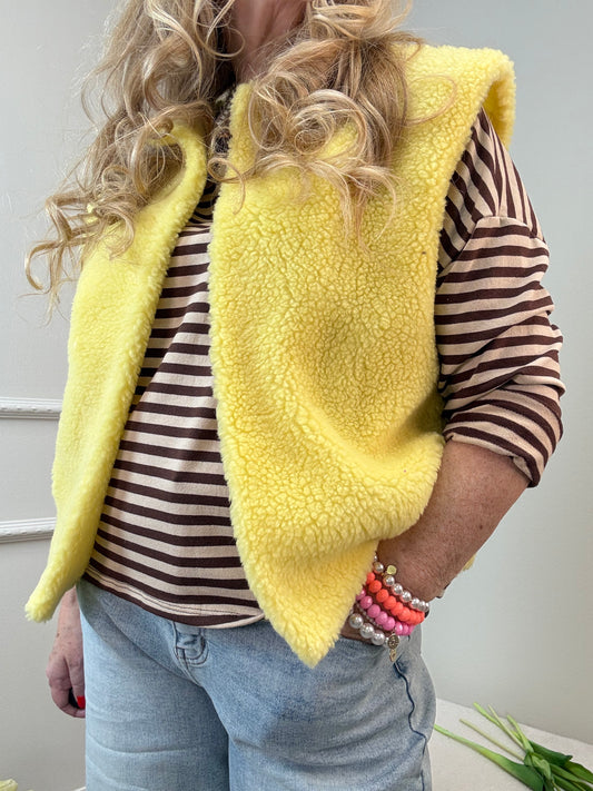 TEDDY WESTE SPRING GELB