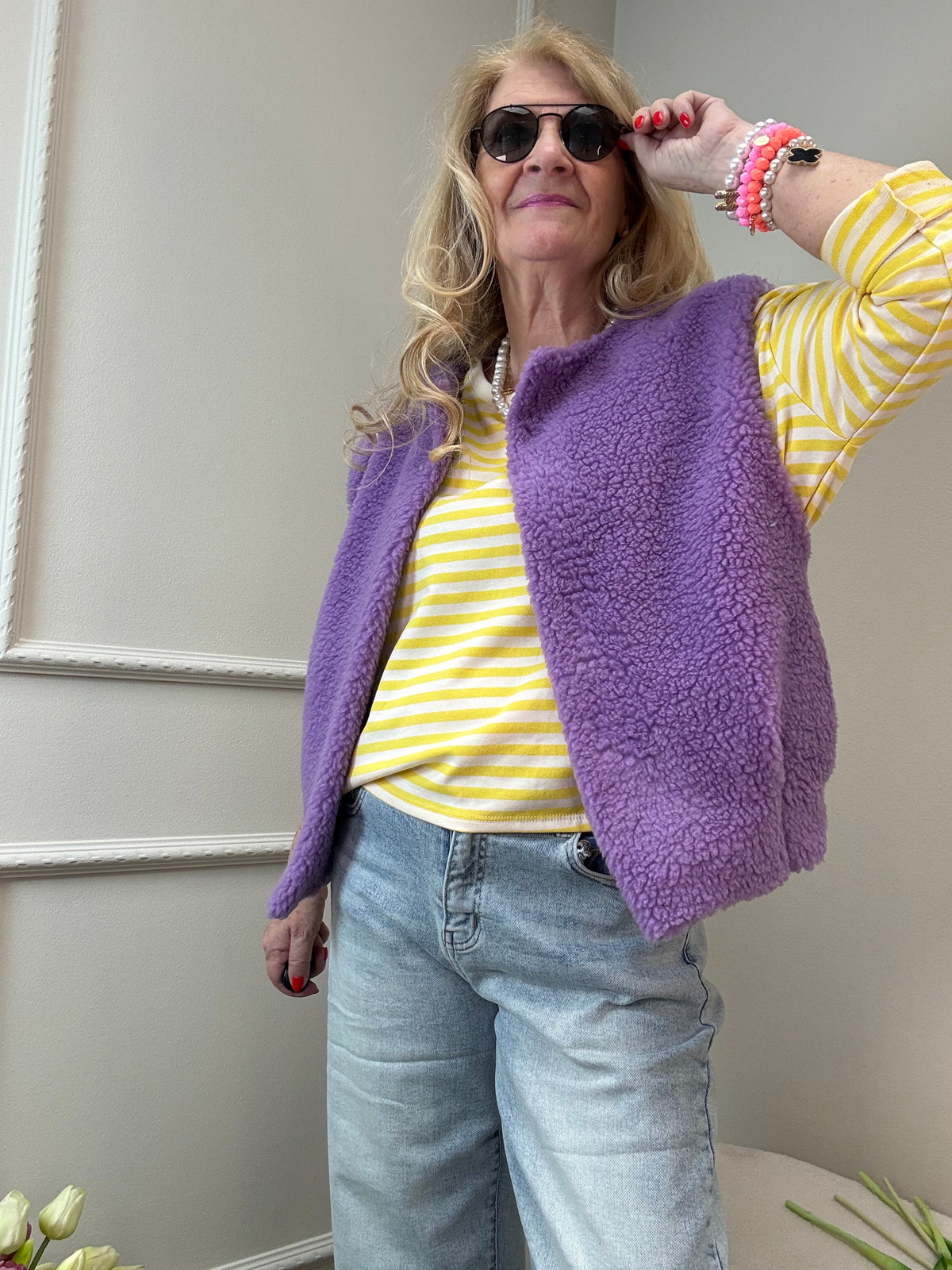 TEDDY WESTE LILA