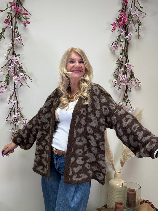 STRICKJACKE LEO SCHOKO